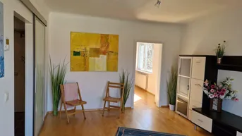 Expose Helle, ruhige, gepflegte 2-Zimmerwohnung mit Balkon und Gemeinschaftsgarten im 1. Stock