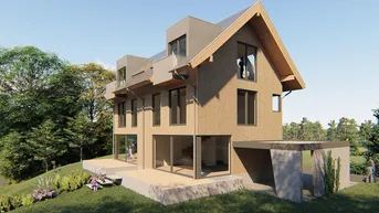 Expose HINTERSEE | Baugrund mit fix fertiger Einreichplanung für Doppelhausvilla in herrlicher Grünlage