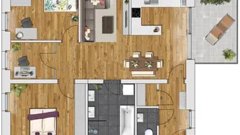 Expose Moderne Wohnung in Lienz Top 4 im 1. OG Haus West
