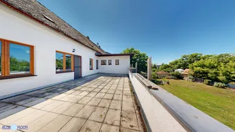 Expose 2285 Leopoldsdorf im Marchfeld, 3 Zimmer + Wohnküche, 25m² Terrasse, Gartenbenützung, 1 Stock ohne Lift, Wannen+Dusche, Miete € 1.450,--