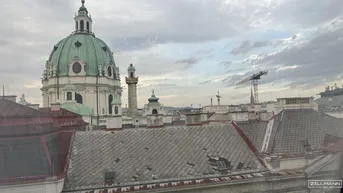 Expose Exklusives Dachgeschossbüro nahe dem Wiener Schwarzenbergplatz – Stil trifft Lage. | ZELLMANN IMMOBILIEN