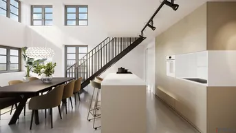 Expose Loft im ehemaligen Dorotheum | Erstbezug nach Sanierung | Raumhöhe bis zu ca. 4,90 m | Büro/Praxis Nutzung und Kurzzeitvermietung möglich