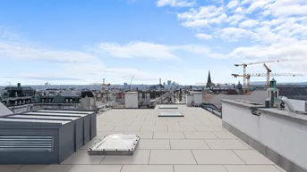 Expose Dachterrassenwohnung mit Traumausblick | 72m² Terrassenfläche | 2 Minuten zur Mariahilferstr. | 2 Minuten zur U6 und U3