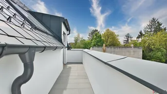 Expose Erstbezug nach Errichtung | 3-Zimmer Dachgeschosswohnung mit Balkon in ruhigen Innenhof | PKW-Abstellplatz | fertiggestellt &amp; bezugsbereit