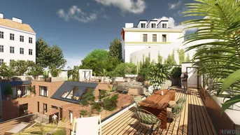 Expose GROHGASSE 10 | südseitige 3-Zimmer Maisonette-Wohnung mit herausragender Dachterrasse | Fernwärme | Bodenkühlung | Klimaanlage