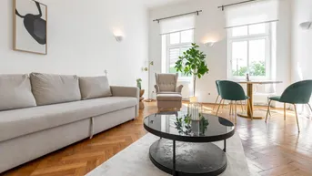 Expose RETRO-CHIC II AIRBNB oder SELBST EINZIEHEN II KOMPLETT MÖBLIERT II ca. 11m² BALKON II SOFORT NUTZBAR II NÄHE U6/AKH/VOLKSOPER/WUK