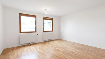 Expose U-Bahn- &amp; Donauinselnähe | Moderne Neubauwohnung mit Einbauküche &amp; Tiefgaragenplatz | Befristet vermietet bis 06/2027 | Freier Mietzins
