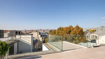 Expose DACHGESCHOSSWOHNUNG II ERSTBEZUG MIT TERRASSE UND DACHTERRASSE II 4 ZIMMER II NÄHE OTTAKRINGER BRAUEREI II PROJEKT ABELEGASSE 20