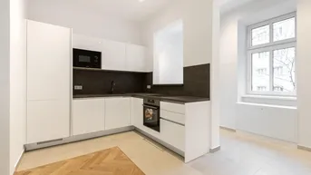 Expose ERSTBEZUG IM ALTBAU II MODERNE KÜCHE II 13m² BALKON II HELL UND HOFSEITIG II NÄHE U-BAHN STATION U3 ENKPLATZ