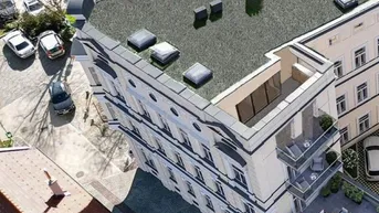 Expose DACHGESCHOSSWOHNUNG MIT TRAUMBLICK II 32M² BAKON/TERRASSE II PRESTIGE UND ELEGANZ II WOHNEN IM DENKMALGESCHÜTZEM MÖDLINGER STADTJUWEL II FUSSGÄNGERZONE