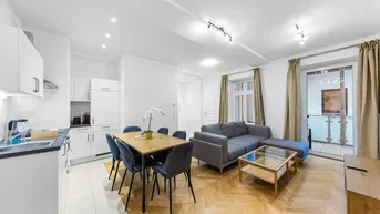 Expose Sanierte ALTBAU-BALKONWOHNUNG in RUHELAGE | SÜDSEITIG &amp; HELL | Ca. 2 Min. zur U4 SCHÖNBRUNN | Ca. 15 Min. in den 1. Bezirk