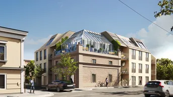 Expose Baubewilligtes Wohnbauprojekt | Erzielbare gewichtete Fläche ca. 987 m² | Garage | Nähe U6-Station Siebenhirten