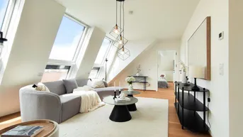 Expose BEZUGSFERTIG // DG-Wohnung mit Terrasse // Klima, Luft-Wärme-Pumpe, elektrische Außenbeschattung (Top 24)