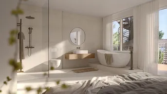 Expose ERSTBEZUG TOWNHOUSE | 5-Zimmer | Nähe Stadtplatz | Südwestseitiger Eigengarten und Dachgarten | Sole-Wasser-Wärmepumpe