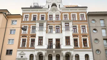 Expose Südseitige Altbauwohnung mit traumhaftem Grünblick | Prachtvolles Jahrhundertwendehaus | Nähe Schloss Schönbrunn