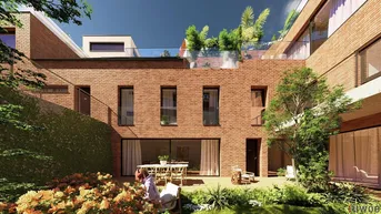 Expose GROHGASSE 10 | südseitige 3-Zimmer Gartenwohnung in historischem Townhouse | komplett innenhofseitig | Fernwärme und Bodenkühlung