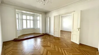 Expose 150m zum Schloss Schönbrunn | Heller Stilaltbau mit Erker | Möglichkeit auf 4 Zimmer | 2 Min. zur U4