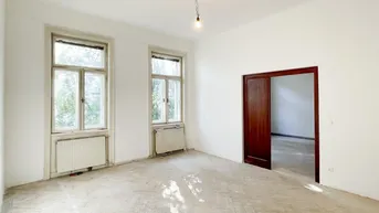 Expose Stilaltbau Richtung Innenhof | Sanierungsbedürftige helle 4-5 Zimmer | 150m zum Schloss Schönbrunn | 2 Min. zur U4