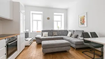 Expose Nähe Schweizergarten, Botanischem Garten und Schloss Belvedere | Möblierte 2-Zimmer-Altbauwohnung | Hofseitiges Schlafzimmer | Inkl. Einbauküche