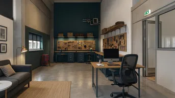 Expose Ebenerdige Halle | modernes, repräsentatives Gelände | nutzbar als Werkstatt, Lager oder Büro | beheizt &amp; mit Wasseranschluss
