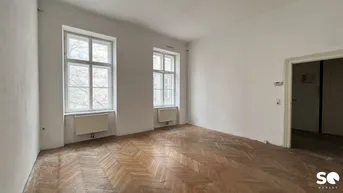 Expose #SQ - SANIERUNGSBEDÜRFTIGE GARCONNIERE MARIAHILFERSTRAßE / TOP 21