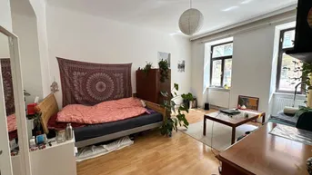 Expose #SQ - BEFRISTET VERMIETETE 1-ZIMMER-ALTBAUWOHNUNG - MÄRZSTRASSE