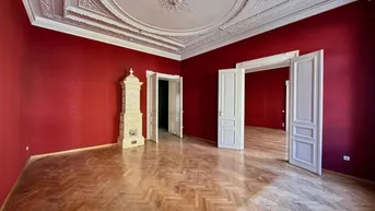 Expose #SQ - NÄHE U2 RATHAUS! 5-ZIMMER-ALTBAUWOHNUNG MIT BALKON