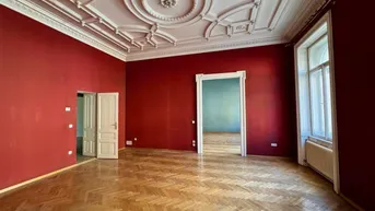Expose #SQ - NÄHE U2 RATHAUS! 5-ZIMMER-ALTBAUWOHNUNG MIT BALKON