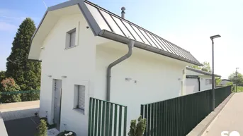 Expose #SQ - MODERNES KLEINGARTEN-DOPPELHAUS IN ABSOLUTER GRÜNRUHELAGE