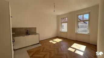 Expose # SQ - ERSTBEZUG - 3 ZIMMER WOHNUNG NÄHE TABORSTRASSE - BLUMAUERGASSE - 3 STOCK OHNE LIFT