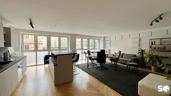Expose # SQ - STILLVOLE 4-ZIMMERWOHNUNG MIT CHARMANTEM BALKON - DIREKT AUF DER PRATERSTRASSE - NESTROYPLATZ