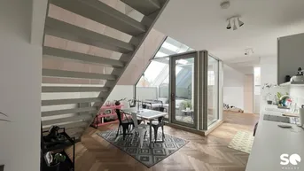 Expose # SQ - MODERN LIVING - MODERNE DG WOHNUNG IN JOSEFSTADT --- LEDERERGASSE - 1080 WIEN