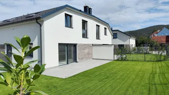 Expose Familienidyll in Gaaden – Neubau-Doppelhaushälfte provisionsfrei