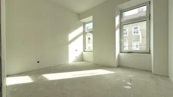Expose Erstbezug sanierter Altbau in Fertigstellung I ruhige hofseitige Loggia I Luftwärmepumpe I Fußbodenheizung I Schlüsselfertig.