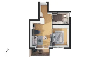 Expose Hochwertige 2-Zimmer Neubau-Wohnung mit Balkon (W07)