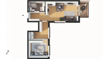 Expose Hochwertige 2.5-Zimmer Neubau-Wohnung mit Balkon (W15)