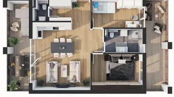 Expose Hochwertige 3-Zimmer Neubau-Wohnung mit Balkon EW09