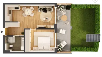 Expose Hochwertige 2-Zimmer Neubau-Gartenwohnung IW02