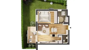 Expose Hochwertige 2-Zimmer Neubau-Gartenwohnung IW04