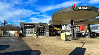 Expose Tankstelle mit Serviceangeboten und Entwicklungspotenzial in Villach zu verkaufen!