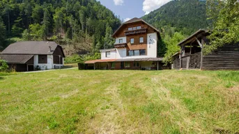 Expose GEWERBEIMMOBILIE (EHEMALIGES CAFÉ/DISKOTHEK, WOHNUNGEN, ZIMMER, LAGERFLÄCHEN) MIT ENORM VIELSEITIGEN NUTZUNGSMÖGLICHKEITEN UND 3.300 m² BAULAND DIREKT AM ALPE ADRIA TRAIL! IDEAL ZUM WOHNEN, ARBEITEN ODER AUCH ALS ANLAGE!