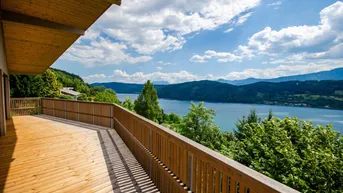 Expose RAUM ZUM TRÄUMEN! HOCHWERTIGES WOHNHAUS (NEUBAU) MIT GIGANTISCHEM SEE- UND BERGBLICK IN REPRÄSENTATIVER UND SENSATIONELLER RUHE- UND SONNENLAGE VON MILLSTATT AM SEE!
