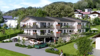 Expose Baustart erfolgt ! Premium Wohnvergnügen - Am Sonnenhang Mondsee - W5 - 2 Zi Balkonwohnung