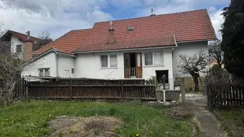 Expose Kleines Häuschen mit vielen Möglichkeiten auf sonnigem Bauland