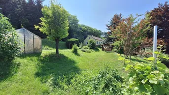 Expose Bungalow mit großem Garten mit Obstbaumbestand