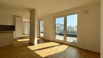 Expose Lichtdurchflutete Dachwohnung mit offenem Wohn-Essbereich