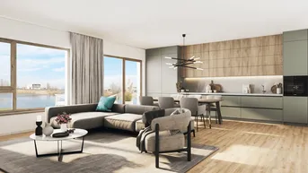 Expose Ihr Logenplatz am See – 3-Zimmer-Wohnung mit Terrasse