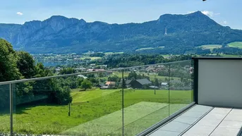 Expose Am Sonnenhang bei Mondsee: Exklusive Dachgeschosswohnung mit Panoramabalkon in traumhafter Lage - W5