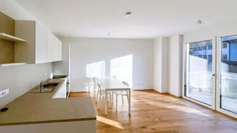 Expose "SEENSWERT" Neubau-Erstbezug: Teilmöblierte 2-Zimmer Mietwohnung mit Balkon und TG-Platz