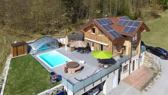 Expose Fuschlsee: Einfamilienhaus mit Outdoor-Spa in Naturidylle